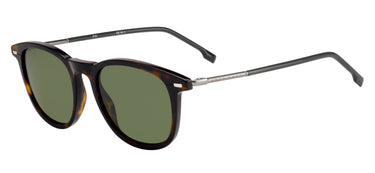 Men Hugo Boss Sunglasses: Boss 1121/S - Havana - SpecSMART Eye Clinic (Diagonal View)